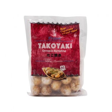 Astoņkāju bumbiņas Takoyaki, 25*20g, sald., 20*500g