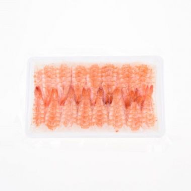 Shrimps Sushi Ebi, peeled, cooked, 4L, 8.6-9.0cm, frozen, 20*216g