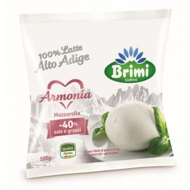Siers Mozzarella Armonia, t.s.s. 35%, 8*100g, Brimi