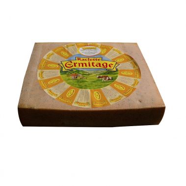 Siers Raclette ar trīs pipariem, bloks, t.s.s. 45%, 1*~7kg, Ermitage