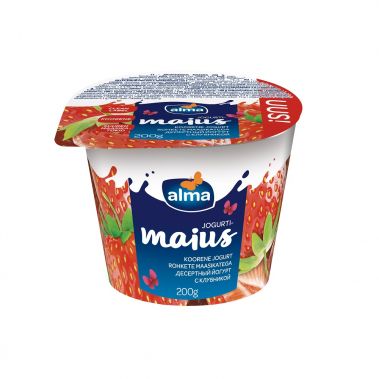 Jogurts Alma ar 17% zemeņu, t.s. 3.8%, 12*200g