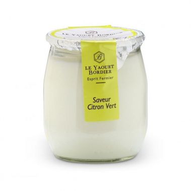 Yogurt Citron Vert, 6*125g, Bordier