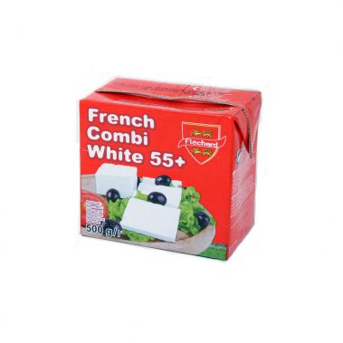 Piena un augu tauku produkts French Combi White, t.s.s. 55%, 12*500g, Flechard