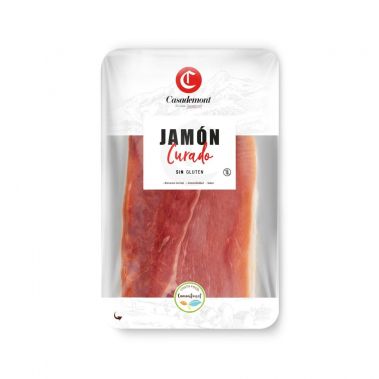 Pork ham Jamon Curado, cured, sliced, 8*500g, Casademont