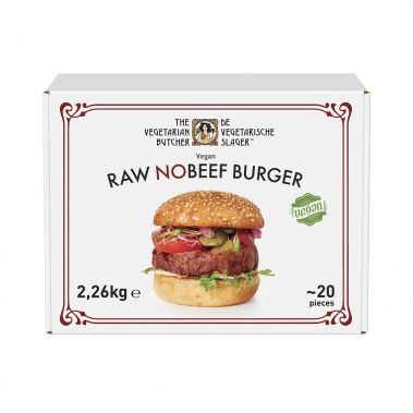 Burgers ar liellopa gaļas garšu, sald., VEGAN, 1*2.26kg (~20*113g), The Vegetarian Butcher