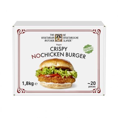 Burgers ar vistas gaļas garšu, sald., VEGAN, 1*1.8kg (~20*90g), The Vegetarian Butcher