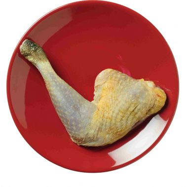 Pērļu vistas (Guinea Fowl) kājas, bez mugurkaula, sald., 6*~200g (~1.2kg), PPAC