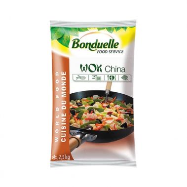 Dārzeņu maisījums China, sald., IQF, 4*2.5kg, Bonduelle