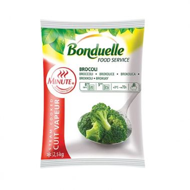 Brokoļi Minute, sald., IQF, 4*2.5kg, Bonduelle