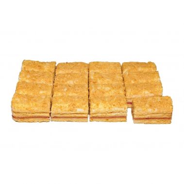 Kūka Napoleons, sald., 3*2.4kg (16porc.*150g), Latvijas Maiznieks