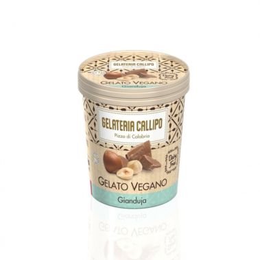 Saldējums šokolādes Gianduja, VEGAN, 6*310g (500ml), Callipo Gelateria