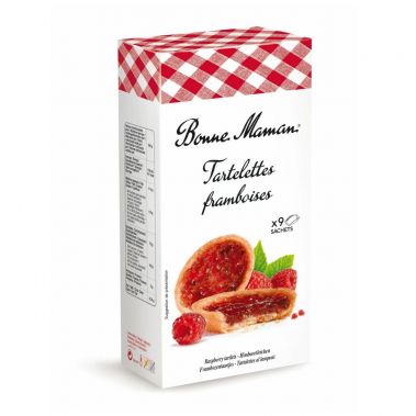 Cepumi Tartaletes ar aveņu pildījumu, 12*135g, Bonne Maman