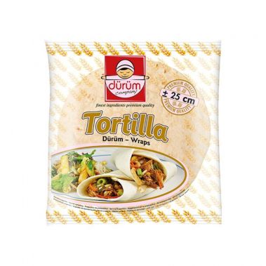 Tortilla Durum, 25cm, 6*1.04kg (18gab), Chef`s