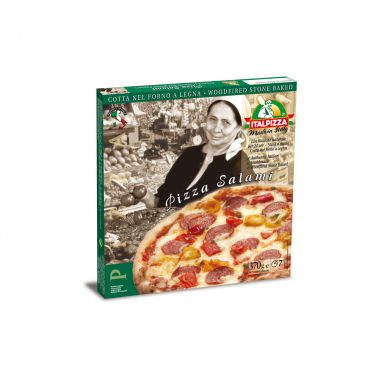 Pica Salami, 26/27cm, sald., 6*370g, Italpizza
