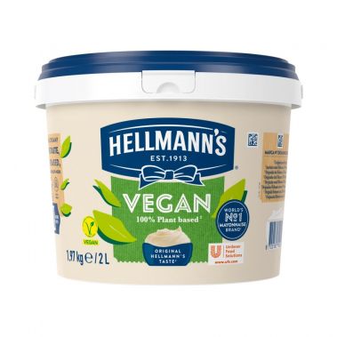 Majonēze VEGAN, 1*2L, Hellmann`s