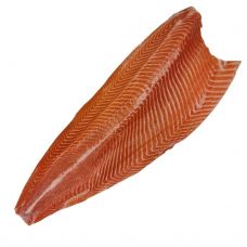 Forele Varavīksnes Fjordu (Salmon trout), fileja, a/ā, trim D, ar asakām, ~1.5kg, atvēs., PPAC