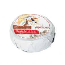 Siers Brie Mini ar meža sēnēm no kazas piena, t.s.s. 48%, 6*150g, Alphenaer