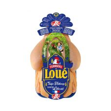 Chicken, whole, FREE RANGE, chilled,  4*~1.3-1.5kg, Loue