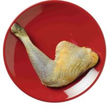 Pērļu vistas (Guinea Fowl) kājas, bez mugurkaula, sald., 6*~200g (~1.2kg), PPAC