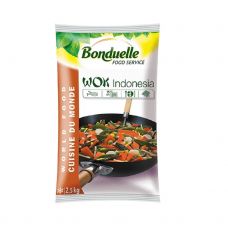 Dārzeņu maisījums Wok Indonesia, sald., IQF, 4*2.5kg, Bonduelle