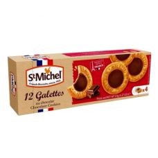 Cepumi sviesta Galettes ar šokolādi, 12*121g, St Michel