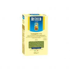 Pasta Lasagne-114 olu ar spinātiem, 12*500g, DeCecco