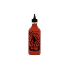 Mērce čili asā Sriracha Blackout, (70% čili), 12*525g (455ml), Flying Goose