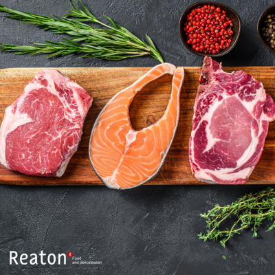 Jaunums Reaton – katru nedēļu atjaunots svaigas zivs un svaigas gaļas cenas piedāvājums.